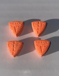 Orange Tesla Pills